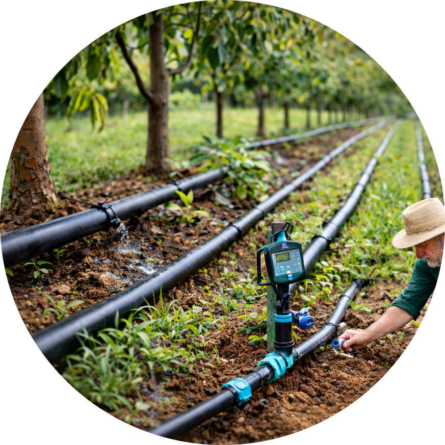 Drip System for Orchard